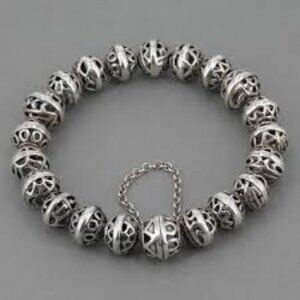 B2905 Silpada Hemisphere Sterling silver Bracelet